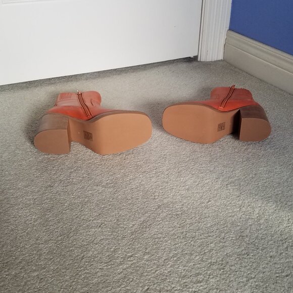 Jeffrey Campbell Maxen Leather Heel Booties - Picture 4 of 7